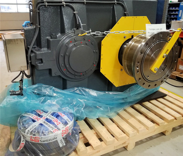 Unused Metso - Outotec 24' X 18.5' (7.3m X 5.6m) Trunnion Supported Ag Mill, 3300 Kw (4425 Hp))